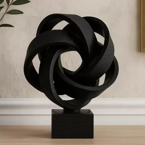 Abstract endless ribbon