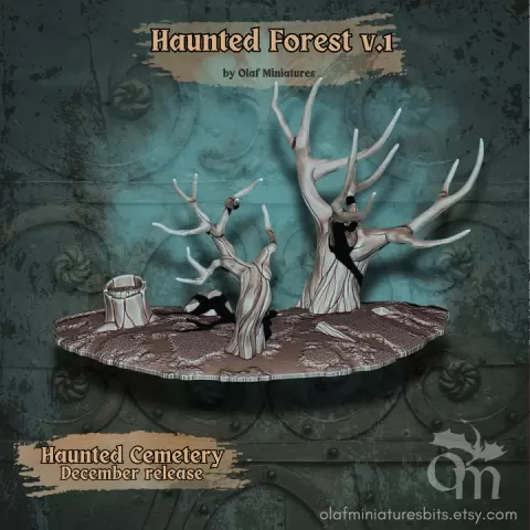 Haunted Forest v.1 by Olaf Miniatures Bits