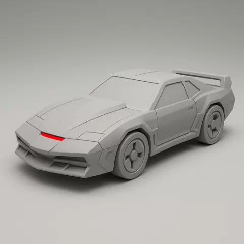 Futuristic coupe