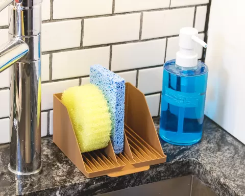kitchen sponge dish (vase mode)
