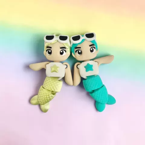 Kawaii (Cute) Summer Merman