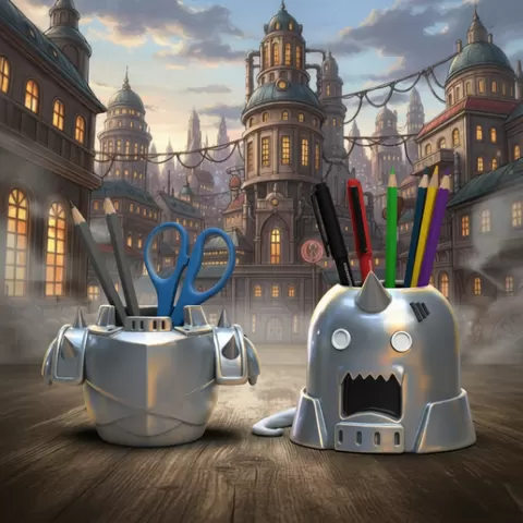 Alphonse Pen Holder - Fullmetal Alchemist