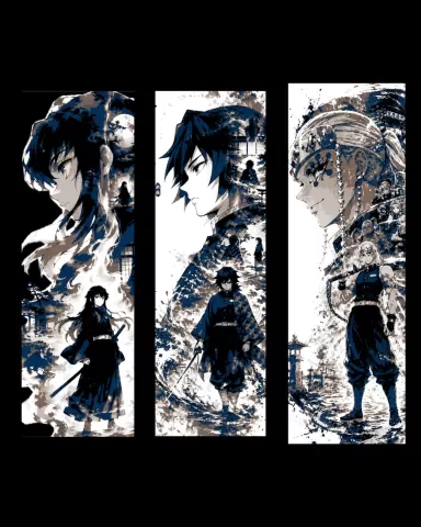 The Characters and Designs of Anime and Manga - Set of Bookmarks