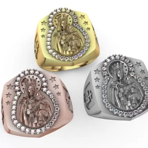 VIRGIN OF CARMEN RING (ring)