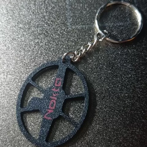 Nokta coil key ring