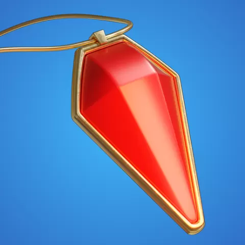 Blonde Blazer red gem