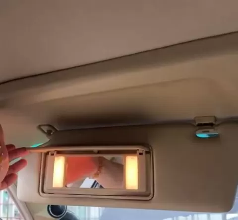 W140 Front Vanity Mirror Cassette