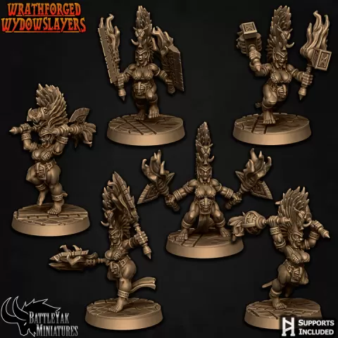 Wydowslayer Pack by Battle Yak Miniatures