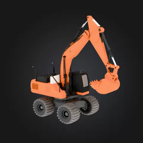Wheeled Excavator
