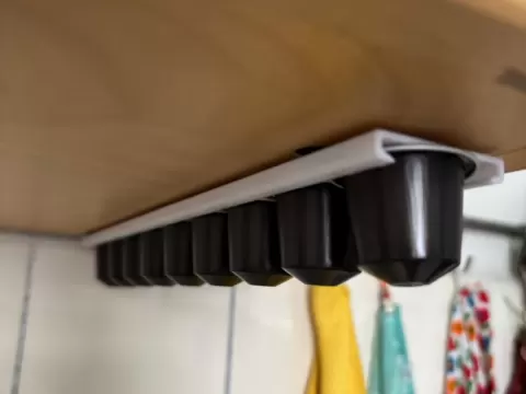 Nespresso capsule holder