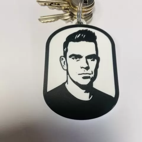 robbie williams keychain