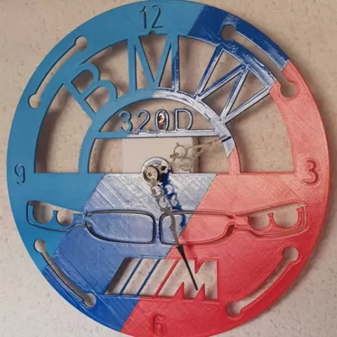 BMW 320D Clock