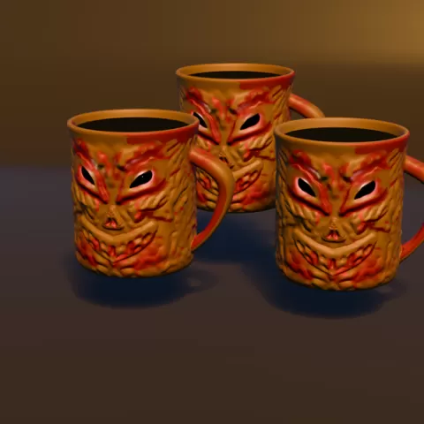 Creepy Halloween Mug