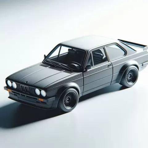 Car Model for Creative 3D Printing