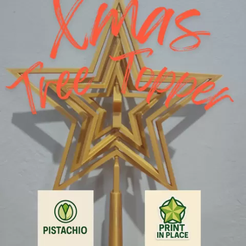 Nested Xmas Star Topper
