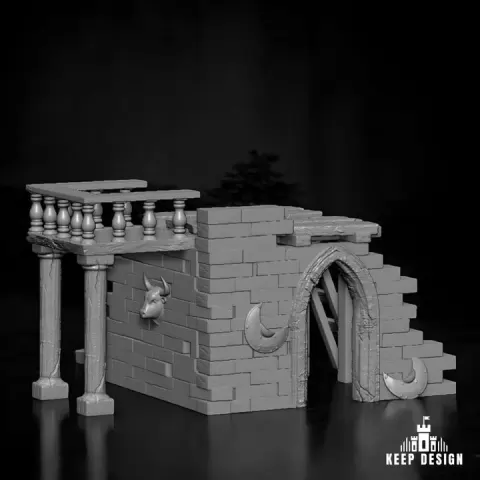 Sultanate Ruined Building by Keep Design