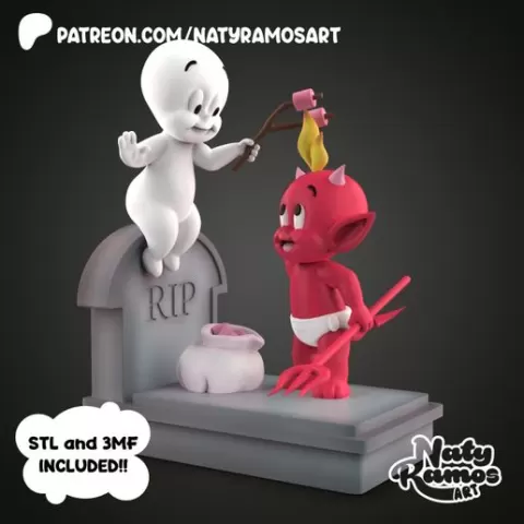 CASPER AND HOT STUFF