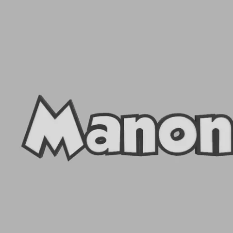 two-tone key ring - Manon