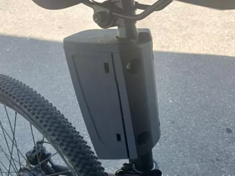 Bike Toolbox for spare inner tube