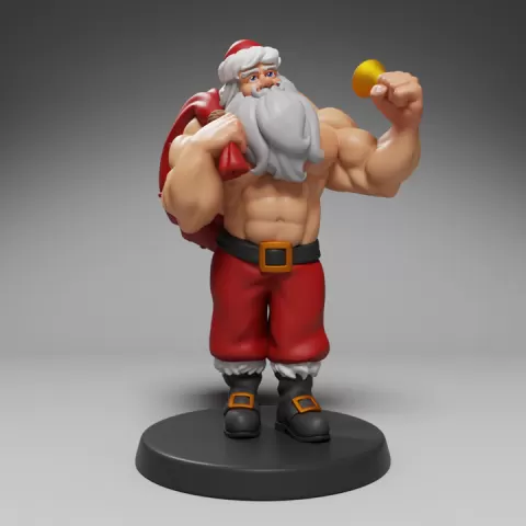 Santa by Built Bird