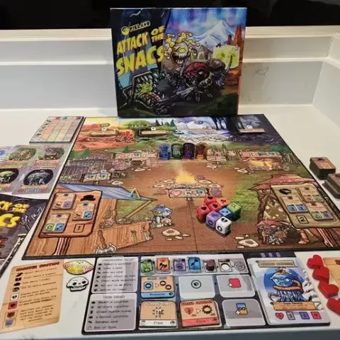 Attack of the snacs Insert