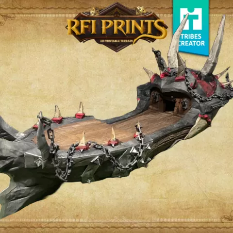 Orc Ship by RFIPRINTS