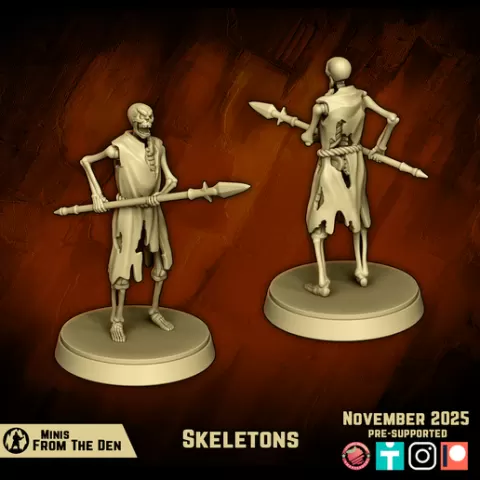 Skeleton 4_with Spear
