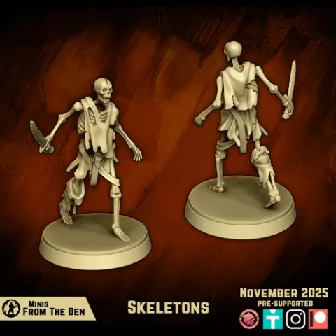 Skeleton 7 with Sword