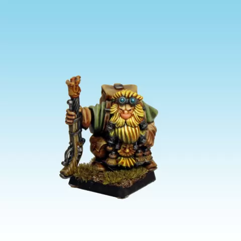 Dwarf Engineer 2 by MOMminiatures