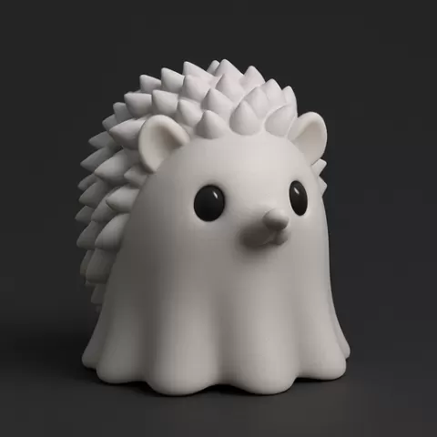Funny Hedgehog Ghost