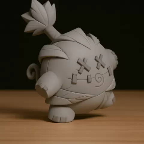 Dopeul's inflatable Dofus and Wakfu