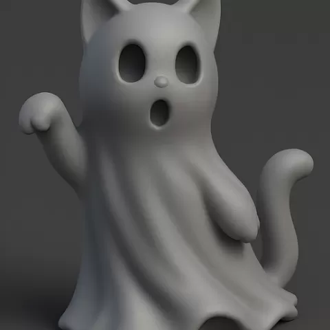 Funny Ghost Cat