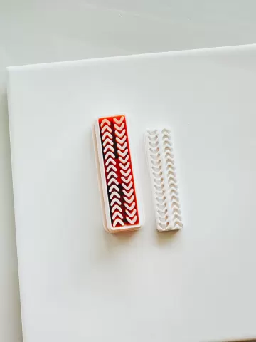 Long Herringbone Rectangle