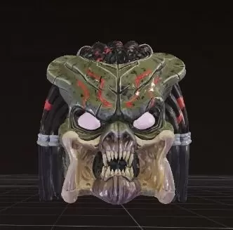 Predator head mega construcx compaatible