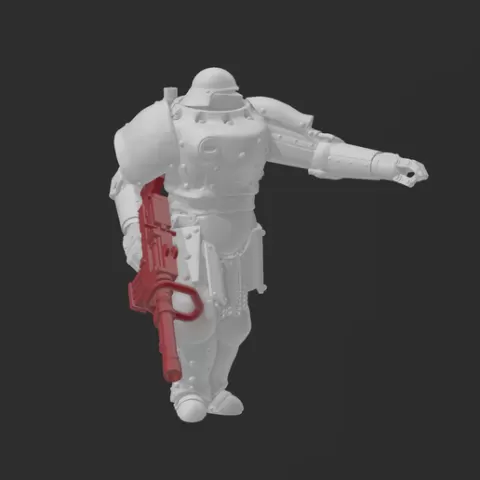Poseable Heavy Servo Infantry