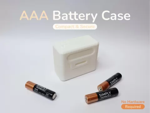 AAA Battery Storage Case