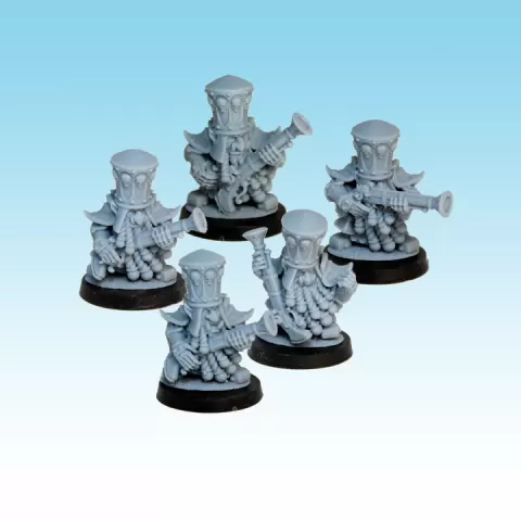 Dark Dwarf Arquebusiers by MOMminiatures