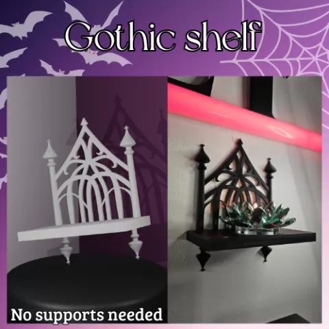 Gothic shelf cathedral