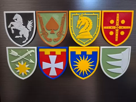 18th Army Corps Ukraine Brigade insignias