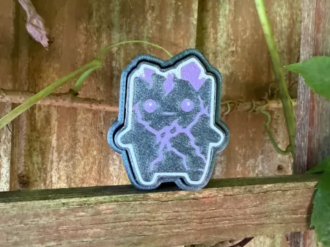 Fortnite Zero Point Sprite Clicker keychain