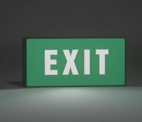 EXIT Lightbox