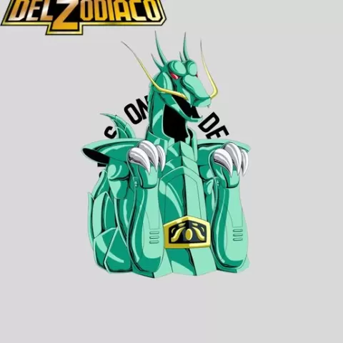 Armor of Shiryū of Dragon Dragon Knights of the Zodiac
