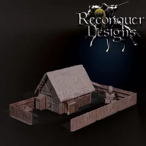 Thatched House 1 by Reconquer Designs