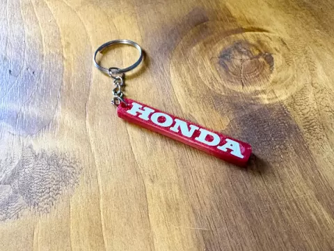 Honda Keychain – Text Logo
