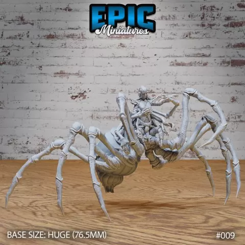 Spider Elf Goddess Victim / Elven Arachnid Hybrid / Elvish Crawler Creature / Forest Insect Beast / Arachnoid Monster / Woodland Warrior by Epic-Miniatures