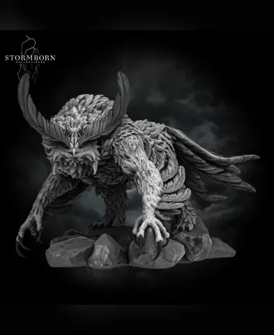 (32mm) Titancrest Owlbear