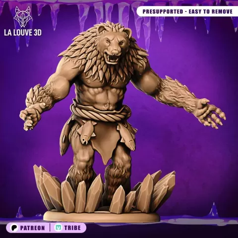 Werebear by La Louve 3D