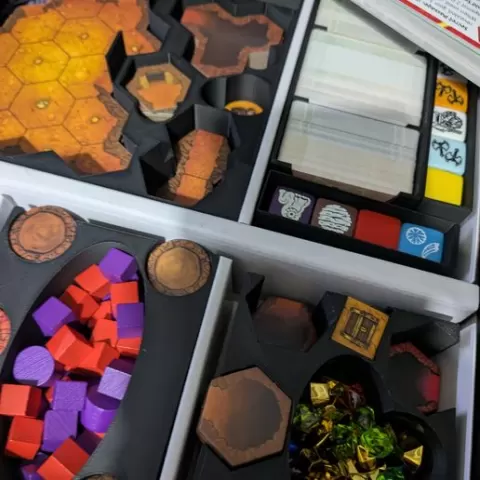 Stalagbite Insert. Including The Deeper Caverns expansion.
