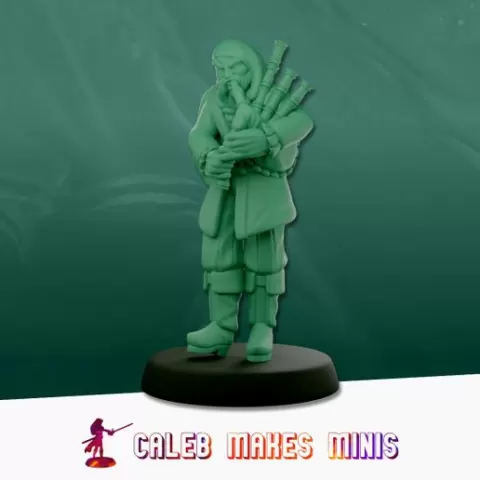 Troubadour Piper [PRE-SUPPORTED] | Flower Folk of House Florem (November - 2025)