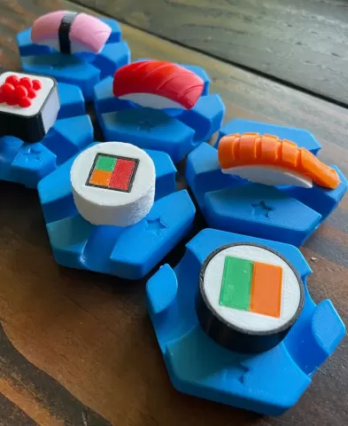 Hextraction Sushi Tile